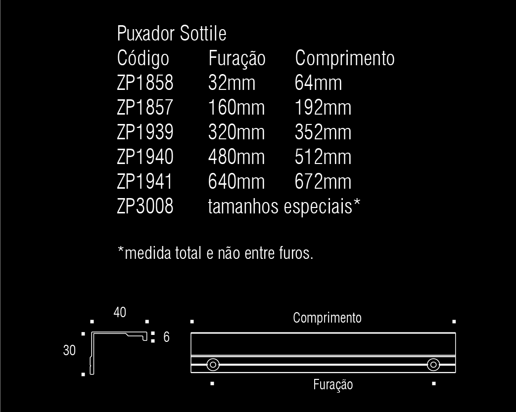 SOTTILE FINGER PULL 7 1-2" Champagne Bronze