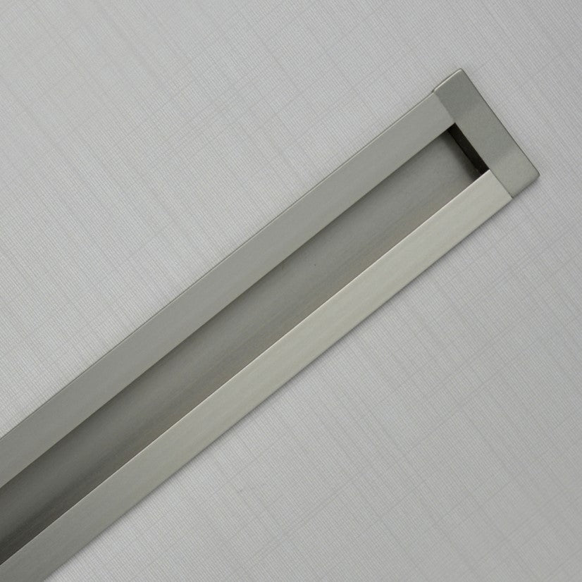 SMART RECESSED PULL Centers 17 5-8" Stainless Steel