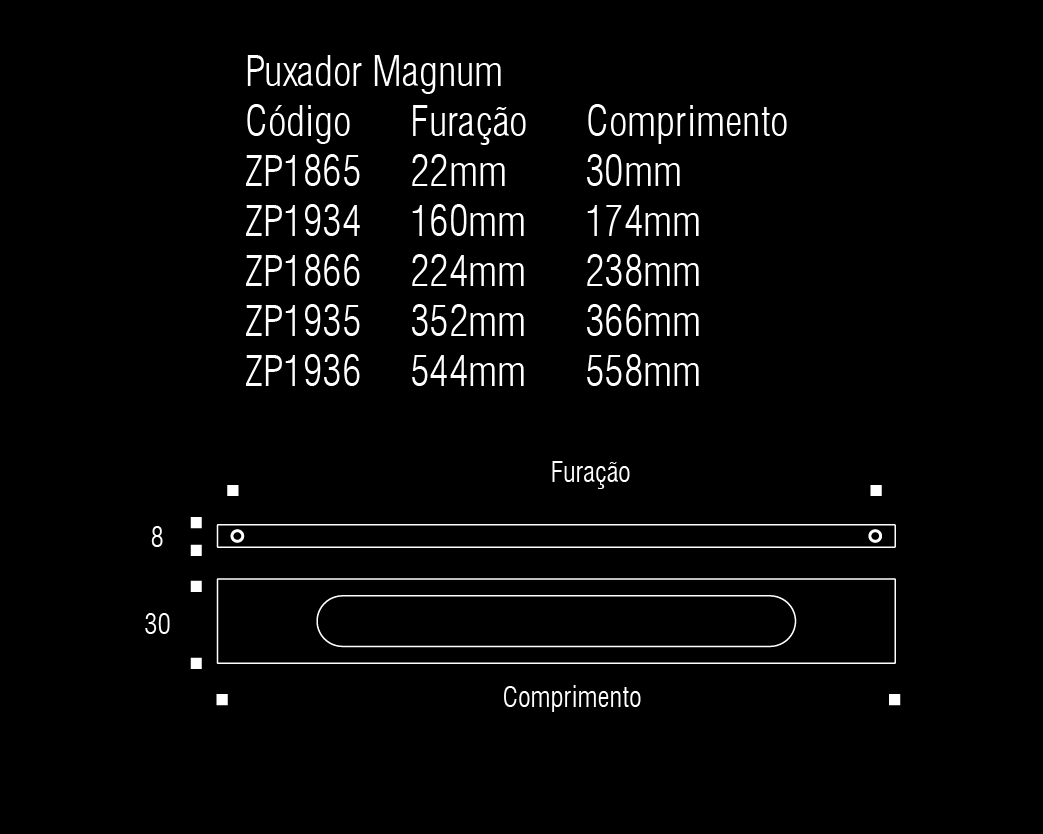 MAGNUM PULL 9 3-8" Brushed Nickel